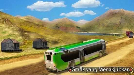 simulator bus menanjak: pelatih transportasi turis screenshot 6