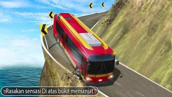 simulator bus menanjak: pelatih transportasi turis screenshot 7