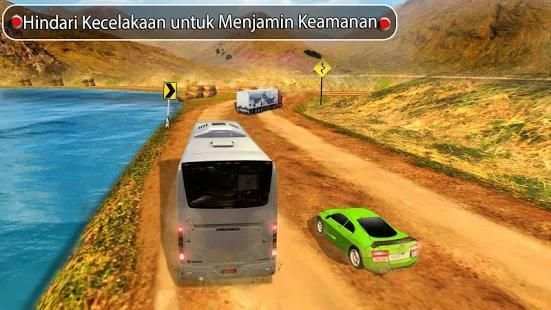 simulator bus menanjak: pelatih transportasi turis screenshot 2
