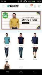 AJIO Myntra NNNOW Shopclues apps (245kb) screenshot 3