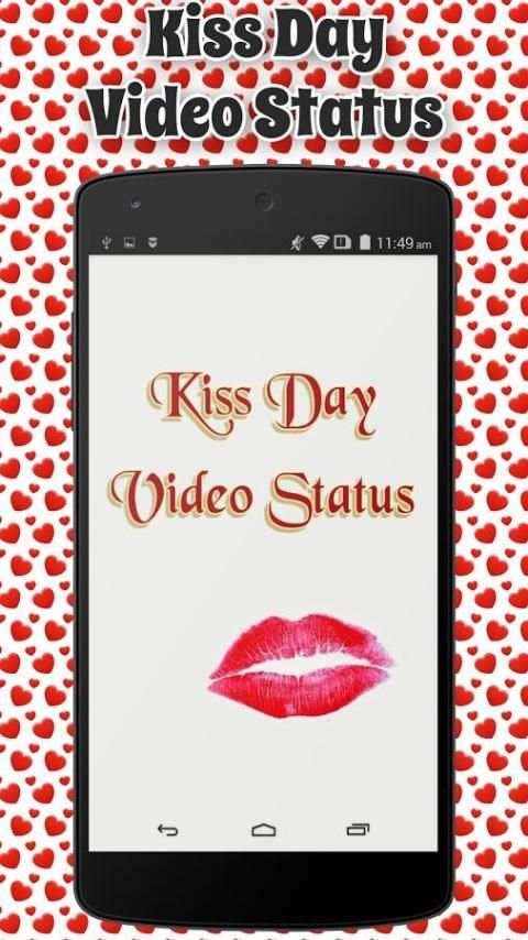Kiss Day Video Status स्क्रीनशॉट 3