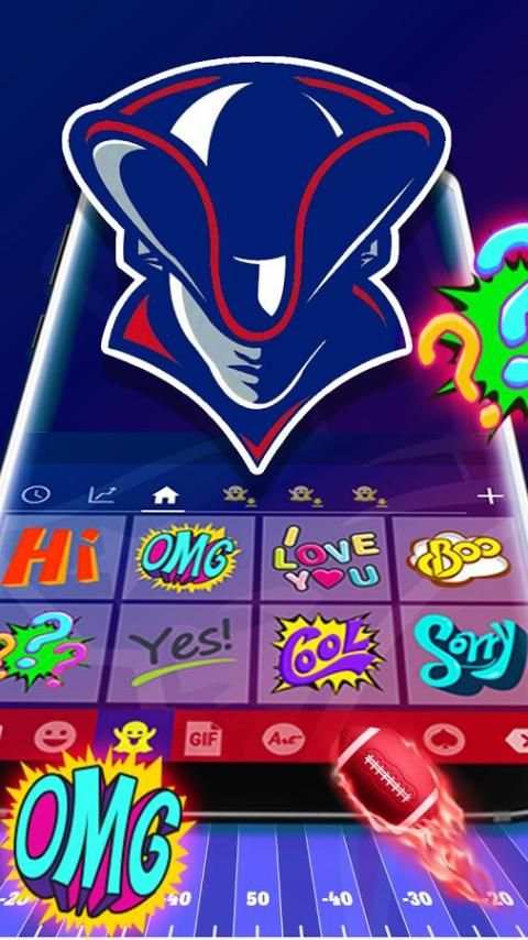 Keyboard Theme for NFL screenshot 4
