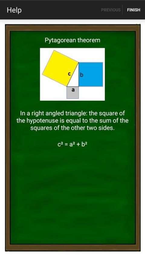 The Pythagorean theorem screenshot 7