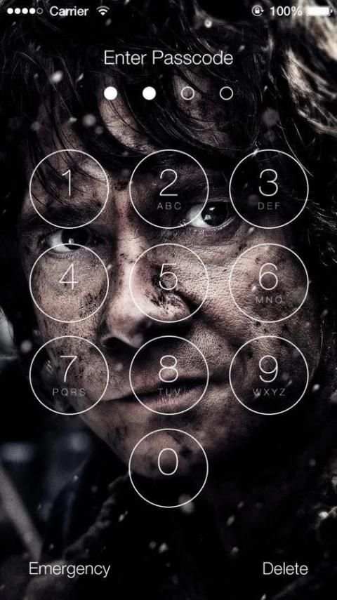 The Hobbit Lock Screen screenshot 2