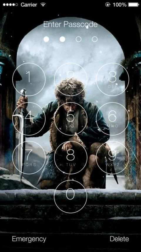 The Hobbit Lock Screen screenshot 3