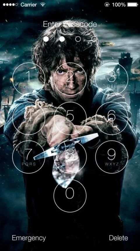 The Hobbit Lock Screen screenshot 5