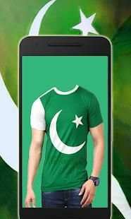 Pakistan Flag Shirts 14 August Photo Editor screenshot 4