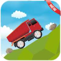 Racing in Hill Truck Monster Challenge Game