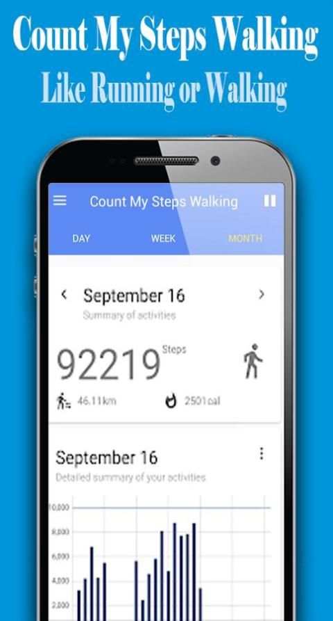 Count My Steps Walking screenshot 1