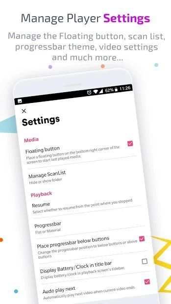 Power Video Player All Format Supported स्क्रीनशॉट 1