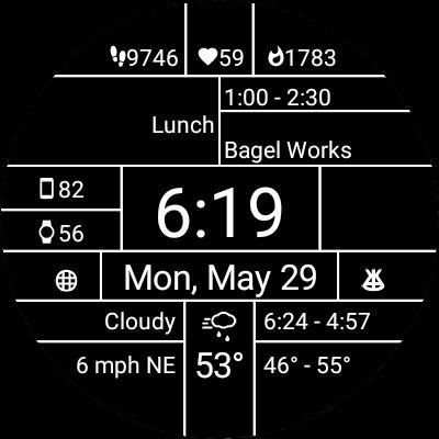Notro Watch Face with the Omega Engine screenshot 4