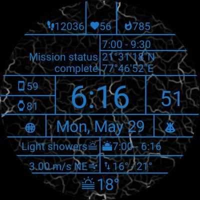 Notro Watch Face with the Omega Engine screenshot 3