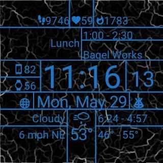 Notro Watch Face with the Omega Engine screenshot 1