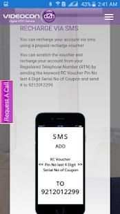 Videocon d2h Recharge Online स्क्रीनशॉट 1