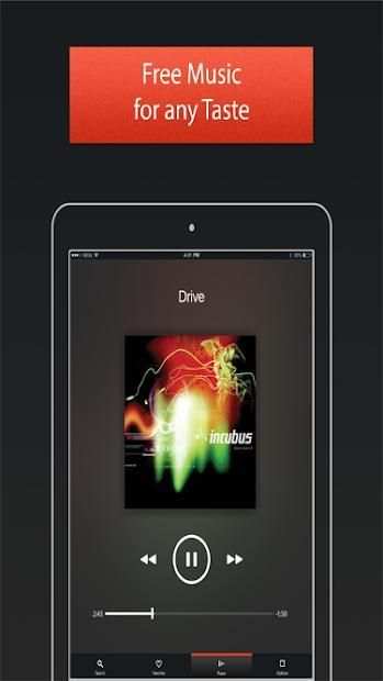 Music app without limits . screenshot 5