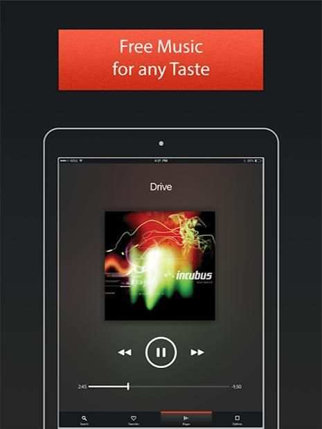 Music app without limits . screenshot 4