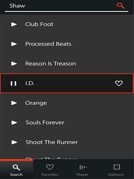 Music app without limits . screenshot 3