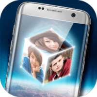 3D Photo Frame Cube Live Wallpaper on 9Apps