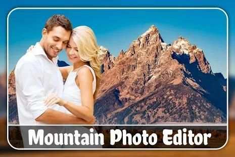 Mountain Photo Editor स्क्रीनशॉट 1