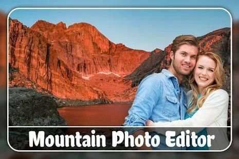 Mountain Photo Editor स्क्रीनशॉट 4