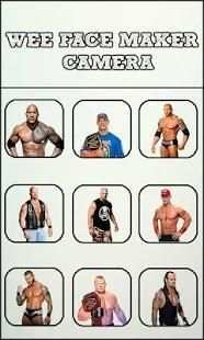 Camera Editeur WWE Face Maker स्क्रीनशॉट 7