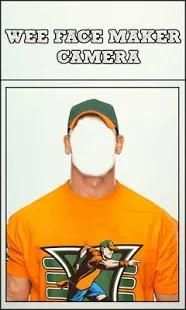 Camera Editeur WWE Face Maker स्क्रीनशॉट 2