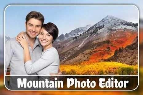 Mountain Photo Editor स्क्रीनशॉट 2