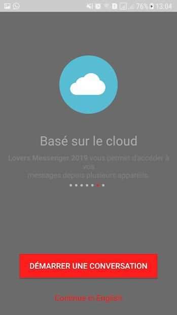 Lovers Messenger 2019 screenshot 3
