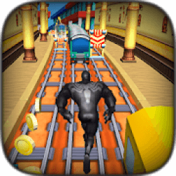 Black Spider Hero Run आइकन