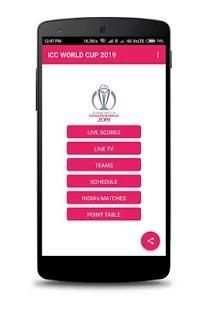 ICC Cricket World Cup 2019 screenshot 4