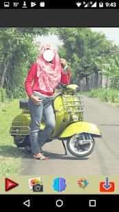 Bike Hijab Selfie Camera screenshot 5