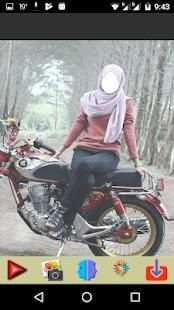 Bike Hijab Selfie Camera screenshot 6
