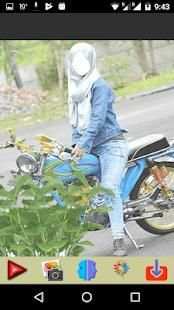 Bike Hijab Selfie Camera screenshot 4