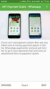 UPI PAYMENT GUIDE FOR WHATAPP screenshot 3