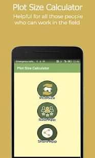 Plot Size Calculator screenshot 3