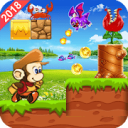 Super Jumper Monkey Adventure Run आइकन