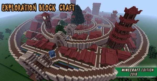 Exploration Block Craft : Pocket Edition 2018 screenshot 11