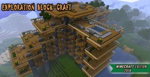 Exploration Block Craft : Pocket Edition 2018 screenshot 8