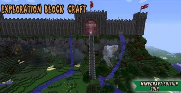 Exploration Block Craft : Pocket Edition 2018 screenshot 1