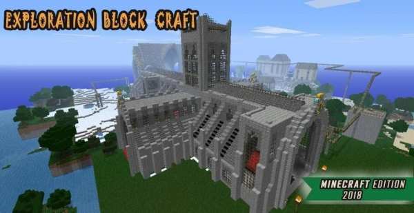 Exploration Block Craft : Pocket Edition 2018 screenshot 10