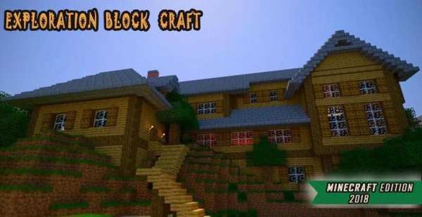Exploration Block Craft : Pocket Edition 2018 screenshot 7