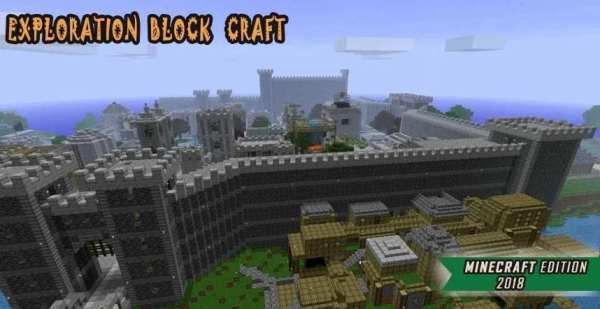 Exploration Block Craft : Pocket Edition 2018 screenshot 9