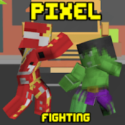 ikon Superhero Pixel Fighting - End Game