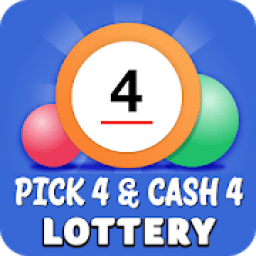 Pick 4 &amp; Cash 4 - Lottery Checker &amp; Predictions أيقونة