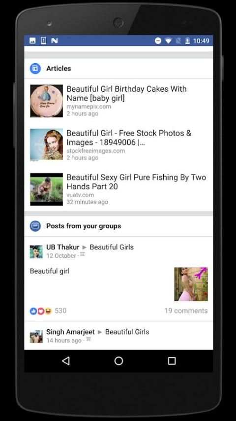 Lite For Facebook - Mini FB screenshot 1