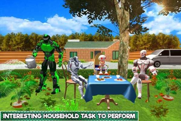 Robot Family Fun Simulator screenshot 1