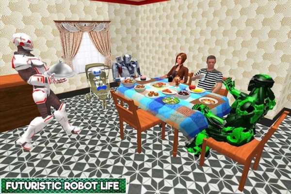 Robot Family Fun Simulator screenshot 10