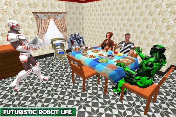 Robot Family Fun Simulator screenshot 6