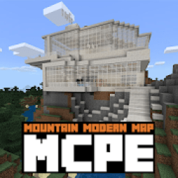 Mountain Modern House Map For MCPE icon