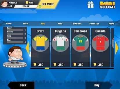 Mini Football Head Soccer Game स्क्रीनशॉट 2